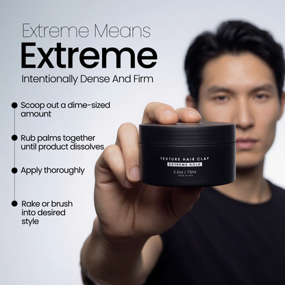 Texture Clay - Extreme Hold - Texture & Volume - 2.5 Oz