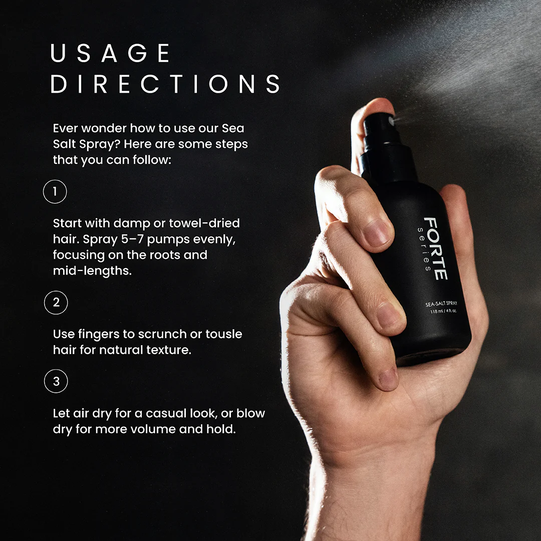 Sea Salt Spray - Beachy Texture & Volume - 4 Oz