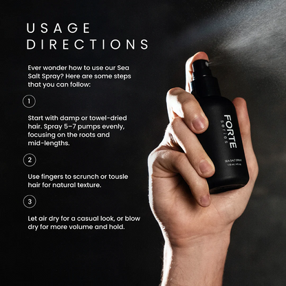 Sea Salt Spray - Beachy Texture & Volume - 4 Oz